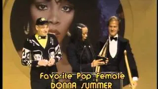 Donna Summer Wins Pop/Rock Female - AMA 1980