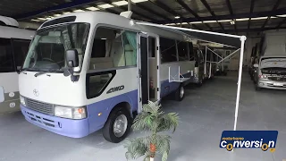 4WD Toyota Coaster #2117  Only $140,000
