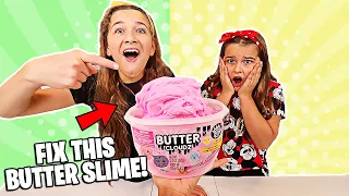 FIX THIS STORE BOUGHT BUTTER SLIME CHALLENGE!