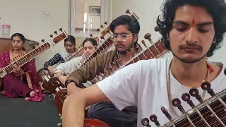 Raag Kalavati | Teen Taal Gat | Meditative Sitar Band #instrumental #sitar_music #symphony