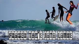 Longboarding the Coffs Coast with Laure/Fraser/Jaya and Tak'e