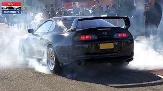 JDM Cars leaving GO Japan 2022 - 1000HP Supra, Chaser, Skyline GTR, RX4, Type R, Lancer Evo,...