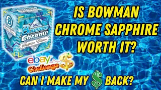 NEW RELEASE! 2023 Bowman Chrome Sapphire! Is Buying a Box Worth The Money?