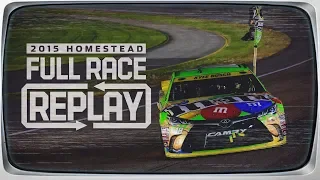 NASCAR Classic Race Replay: Kyle Busch wins first Cup Series championship | 2015 Homestead-Miami