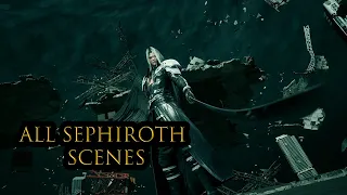 Final Fantasy VII Remake All Sephiroth Scenes (Seven Seconds till the End)
