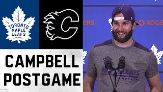 Jack Campbell Post Game | Calgary Flames @ Toronto Maple Leafs - November 12, 2021