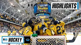 Ohio State at Michigan | Highlights | 2023 Big Ten Hockey Tournament | March 11, 2023