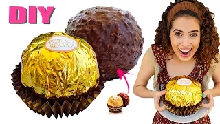 DIY EASTER: GIANT FERRERO ROCHER  !!! Paula Stephânia