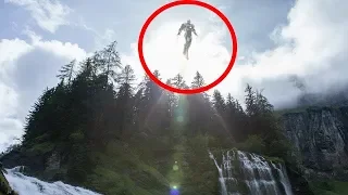 5 VECES QUE IRON MAN FUE CAPTADAS EN VIDEO Y EN LA VIDA REAL!!