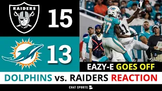 Dolphins vs. Raiders Post-Game REACTION: Dolphins Highlights, News, Box Score | NFL Preseason Week 2