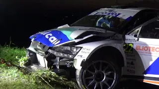 Rally Alba Regione Piemonte 2024 - BIG CRASH, MISTAKES & SHOWW