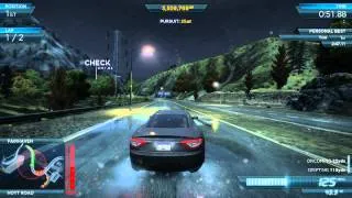 NFS Most Wanted 2012: "Red Shift" Circuit Race 2:54.86 - Fully Modded Pro Maserati GT MC Stradale