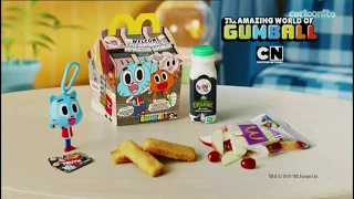 The Amazing World Of Gumball McDonald's Happy Meal Advert (Recorded on Cartoonito UK)