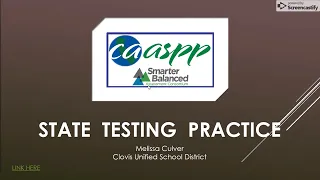 CAASPP | SBAC Guest Portal - Math