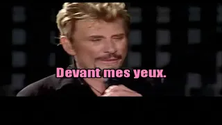 KARAOKÉ Johnny Hallyday-  M'arrêter  Là (Live Bercy 2003 Démo Version Chantée) Création JP Karaoké