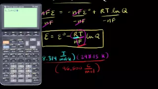 Nernst equation | Redox reactions and electrochemistry | Chemistry | Khan Academy