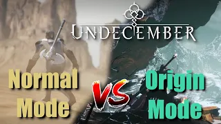Normal vs Origin Season 2 UNDECEMBER