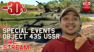 🔴SPECIAL EVENTS GRINDING OBJECT 435 USSR BR 8.7 - WAR THUNDER INDONESIA