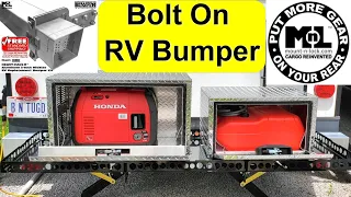 Bolt On RV Bumper Mount N Lock HEAVY HAUL'R