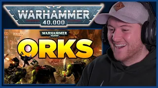 Royal Marine Reacts To ORKS - WAR IS LIFE | WARHAMMER 40,000 Lore / History - Luetin09