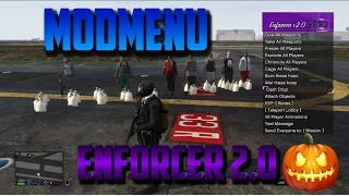 Enforcer ModMenu Gta 5 Rgh/Jtag Tu27 + Free Download (Happy Halloween)