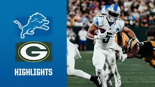 David Montgomery's HUGE night leads to a Lions win against the Packers | 2023 Week 4 Game Highlights