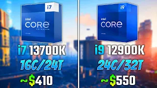 INTEL i7-13700K vs INTEL i9-12900K | Test in 6 Games