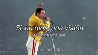 Queen - One Vision // En vivo (Subtitulado al Español/English)