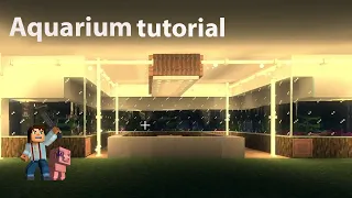 Minecraft: How to Build a Aquarium In a easy way (2021)Tutorial #minecraft