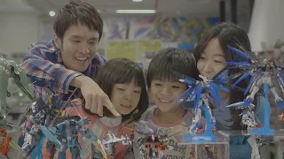 ”Fun to build GUNPLA” promotional video