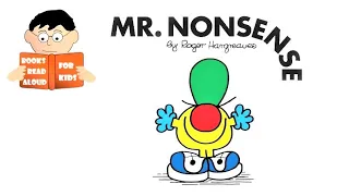 MR NONSENSE | MR MEN book No. 33 Read Aloud Roger Hargreaves book by Books Read Aloud for Kids