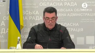 Санкції проти телеканалу "НАШ". Брифінг Олексія Данілова про результати засідання РНБО - 11.02.2022