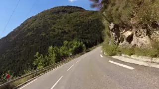 Col de Brouis van Breil sur Roya naar Sospel Honda Varadero XL 1000 (2016)