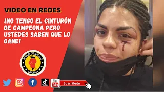 Declaraciones de Angelica Rascón tras su pelea con Yamileth Mercado