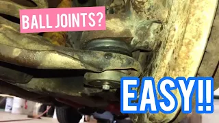 HOW TO SEPARATE BALL JOINT WITHOUT TOOLS in 1 MINUTE