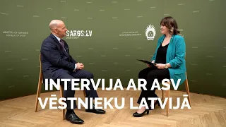 Intervija ar ASV vēstnieku Latvijā Kristoferu Robinsonu