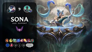 Sona Support vs Karma - EUW Master Patch 13.19