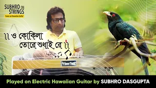 O Kokila torey Sudhai Re/Manna Dey/Baghini/Subhro Dasgupta/Electric Hawaiian Guitar/Instrumental