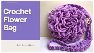 Crochet Flower Bag