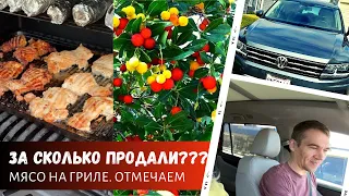 За сколько продали машину / Клубничное дерево / Мясо на гриле / Влог США