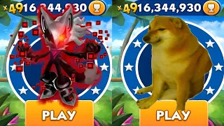 Sonic Dash -  Infinite vs Pet Run vs All Bosses Zazz Eggman - All Characters Unlocked