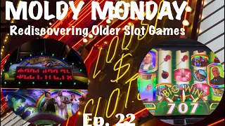 Moldy Monday Ep. 22 - Live Play on Classic Wizard of Oz - Ruby Slippers Slot Machine