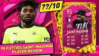 HE'S UNTOUCHABLE! 😍 95 FUTTIES WINNER SBC ALLAN SAINT-MAXIMIN PLAYER REVIEW! - FIFA 21 ULTIMATE TEAM