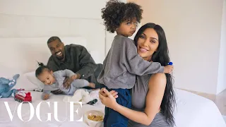 73 Questions With Kim Kardashian West (ft. Kanye West) | Vogue