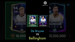 De Bruyne Vs Bellingham #fifamobile #fifa #football #championleague #soccer #goat #edit #bellingham