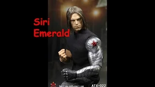 Preview of AC Play's Sebastian Stan as Winter Soldier Bucky Barnes Civil War Undercover Stealth 1/6