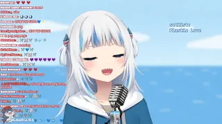 [Gawr Gura Karaoke] Gawr gura Sings Plastic Love V2