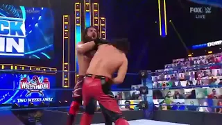 Seth Rollins vs shinsuke nakamura sd 3/26/21