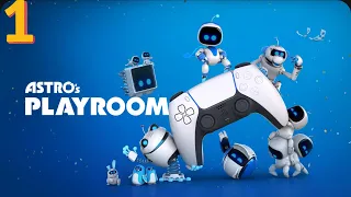 Astro's Playroom: A Celebration of PlayStation (Walkthrough Part 1) #ps5