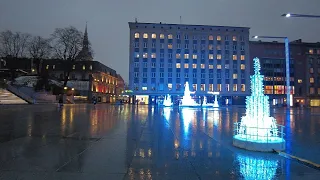 РОЖДЕСТВО в Таллинне. Эстония /Вечерние огни /Jŏulud/ #christmas #estonia #tallinn (4К)